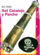 REF 01062 / 1.95 € / SET CATALEJO-PARCHE