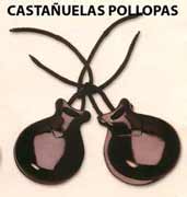 CASTAÑUELAS POLLOPAS / 5.95 € / TALLAS 4,5 Y 6