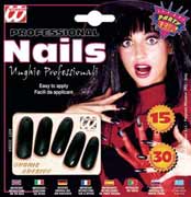 Ref 03058 / 2.95 € / blister 15 uñas negras